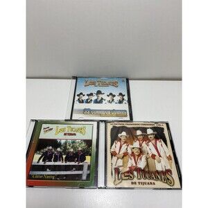 Los Tucanes De Tijuana Lot Of 3 CDs Clave Nueva Nuestros Primeros Corridos V1